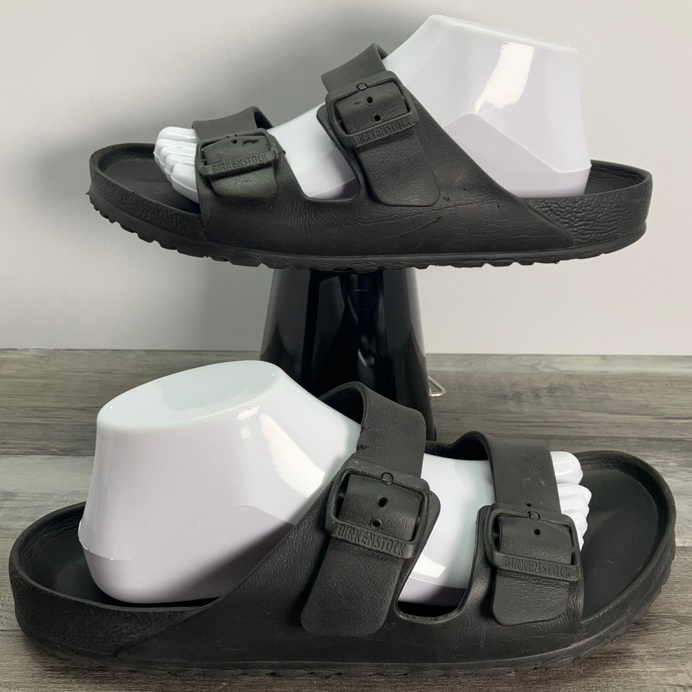 Birkenstock Arizona EVA Black Sandals Mens 9 Womens 11 EU 42 Waterproof Slides